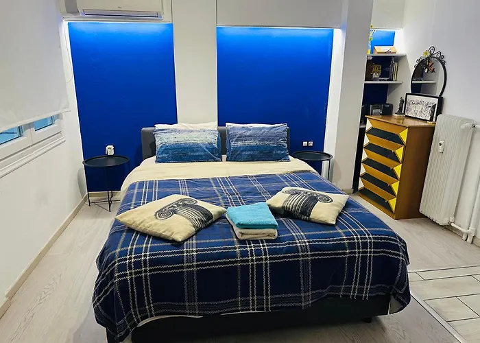 Athens *Blue Grand Suite *Di Giorgio Central Apartment